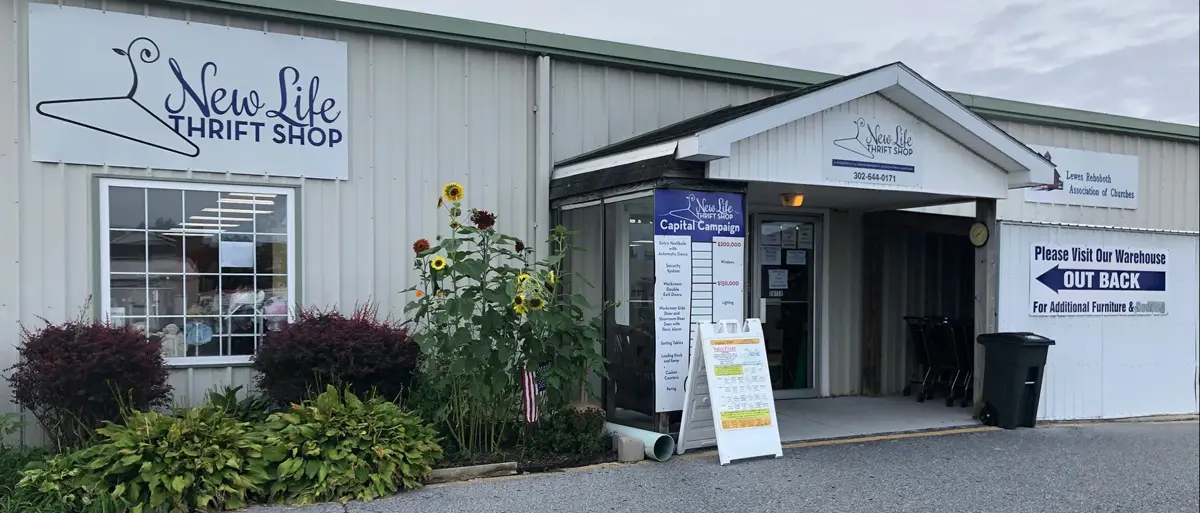 New Life Thrift Shop in Lewes, DE