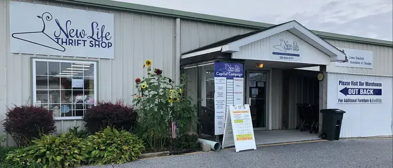 New Life Thrift Shop in Lewes, DE